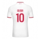 AS Monaco Aleksandr Golovin #10 Replike Domaci Dres 2024-25 Kratak Rukav